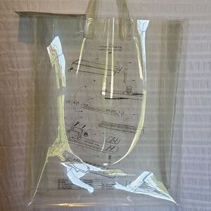 Clear Shopping Tote Bag